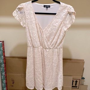Pink Cocktail Dress Size M by Sequin Hearts